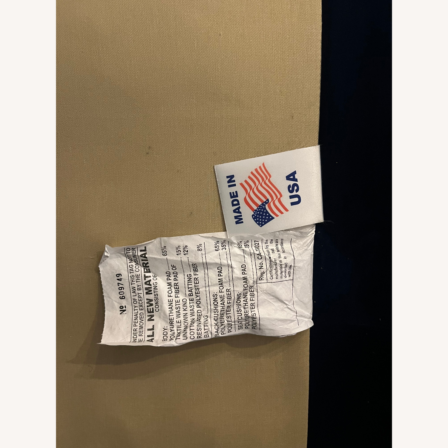 Apt2b Monroe Blue Velvet Sofa + Joybird Pillows - image-6