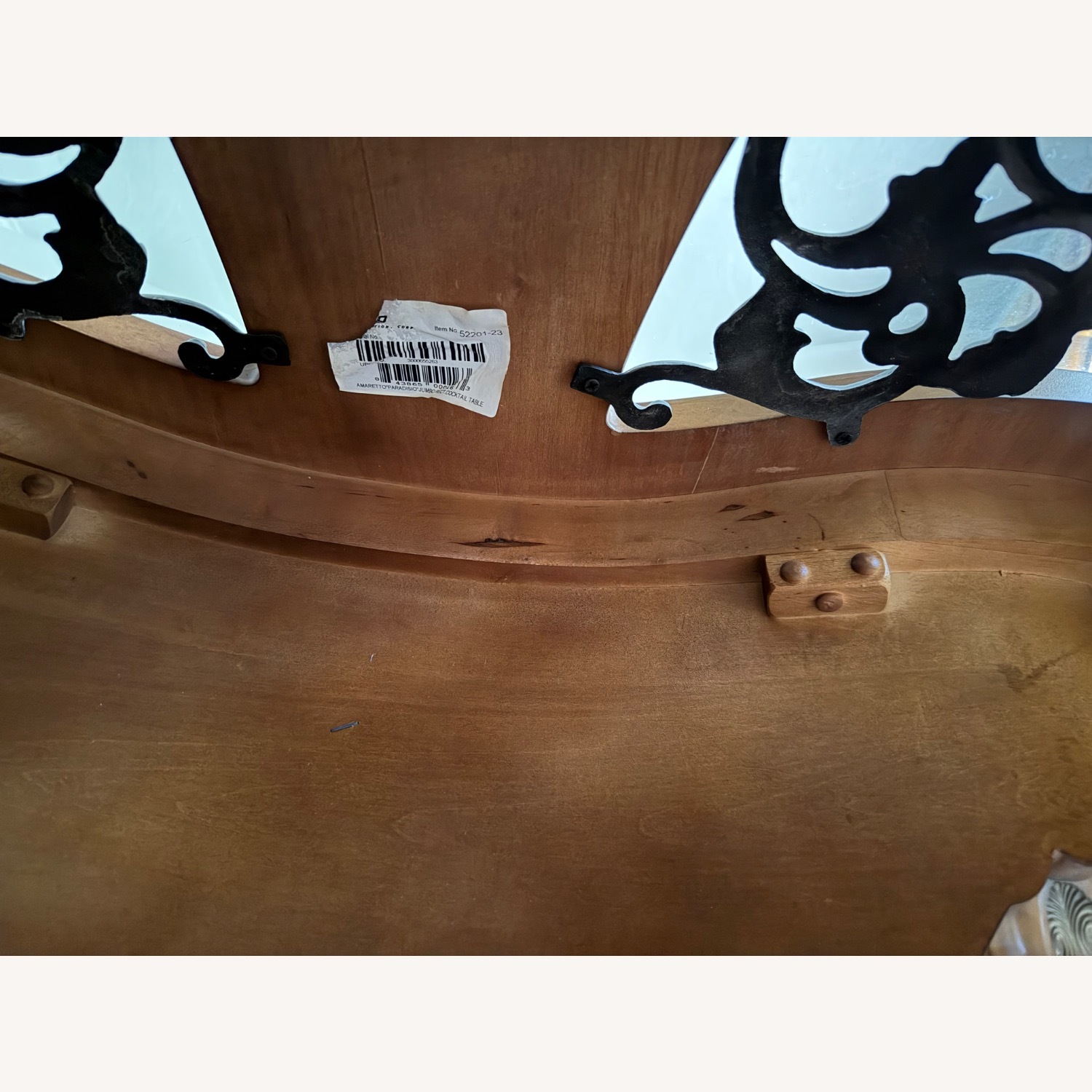 Vintage/Antique Finds Dark Brown Coffee Table - image-10