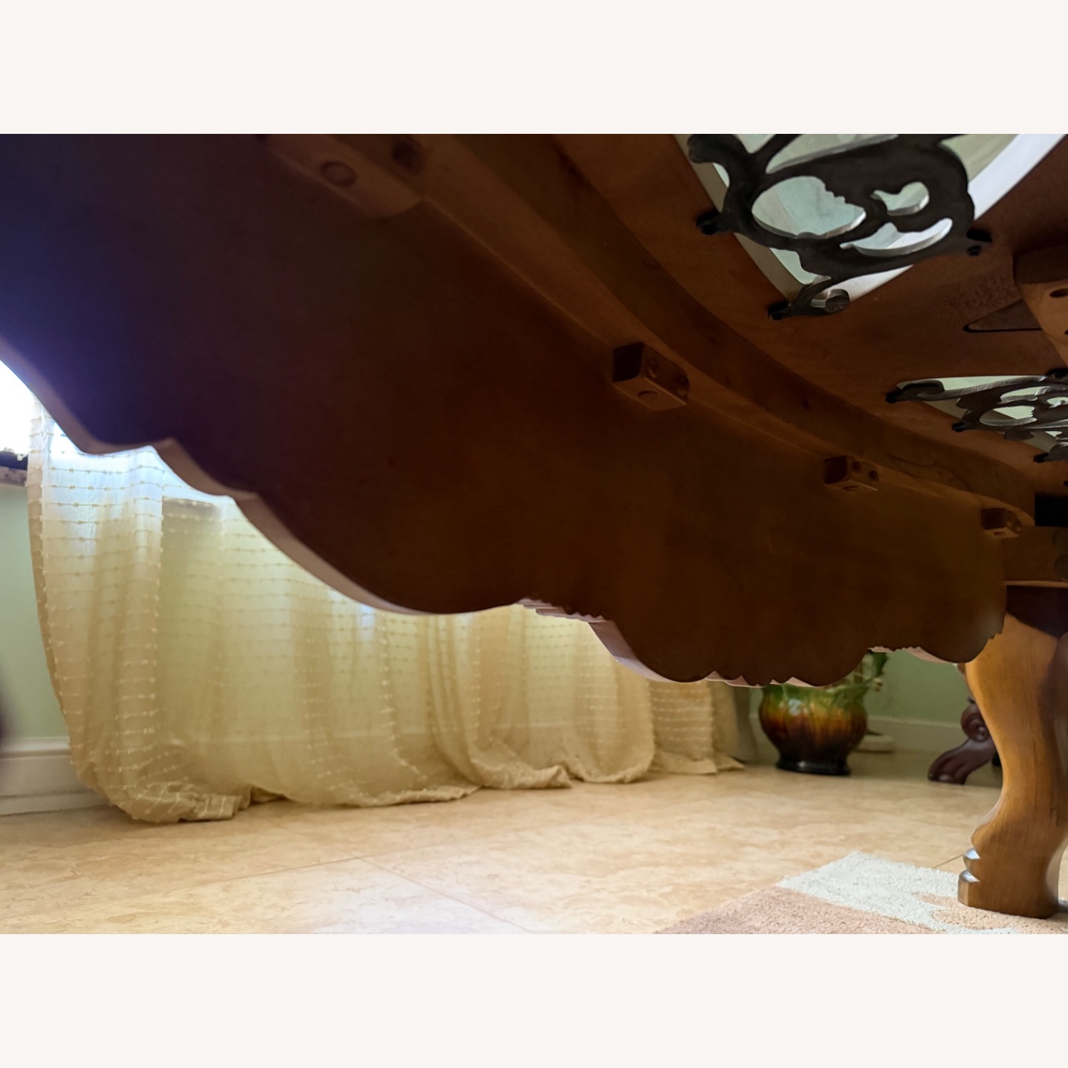 Vintage/Antique Finds Dark Brown Coffee Table - image-6