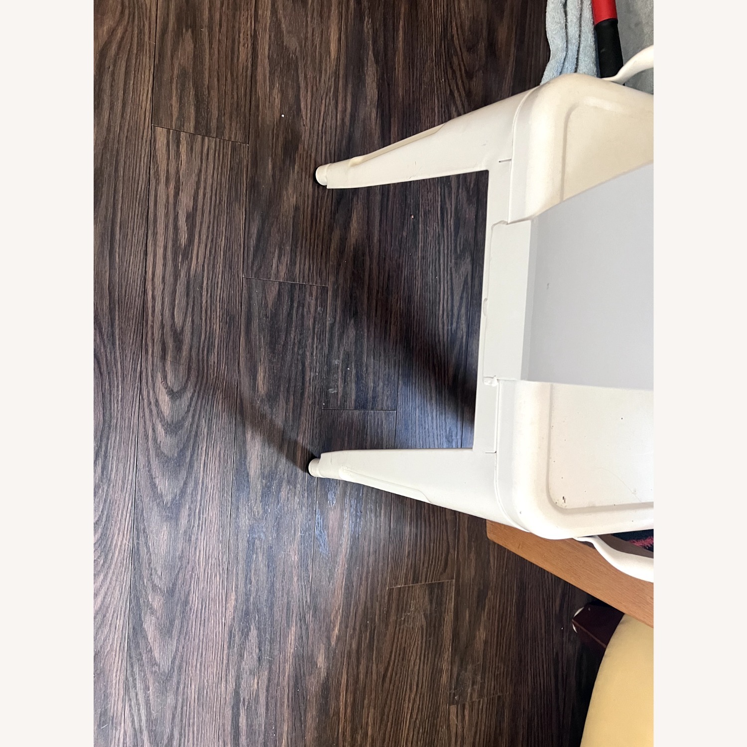 White Metal Modern Dining Arm Chair (Set of 4)  - image-2