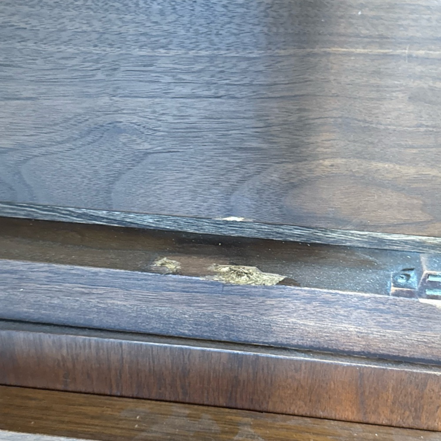 Lane Staccato Brutalist Mahogany Armoire  - image-5