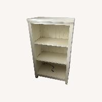 Pottery Barn Teen White Beaded 42" Tall Bookcase