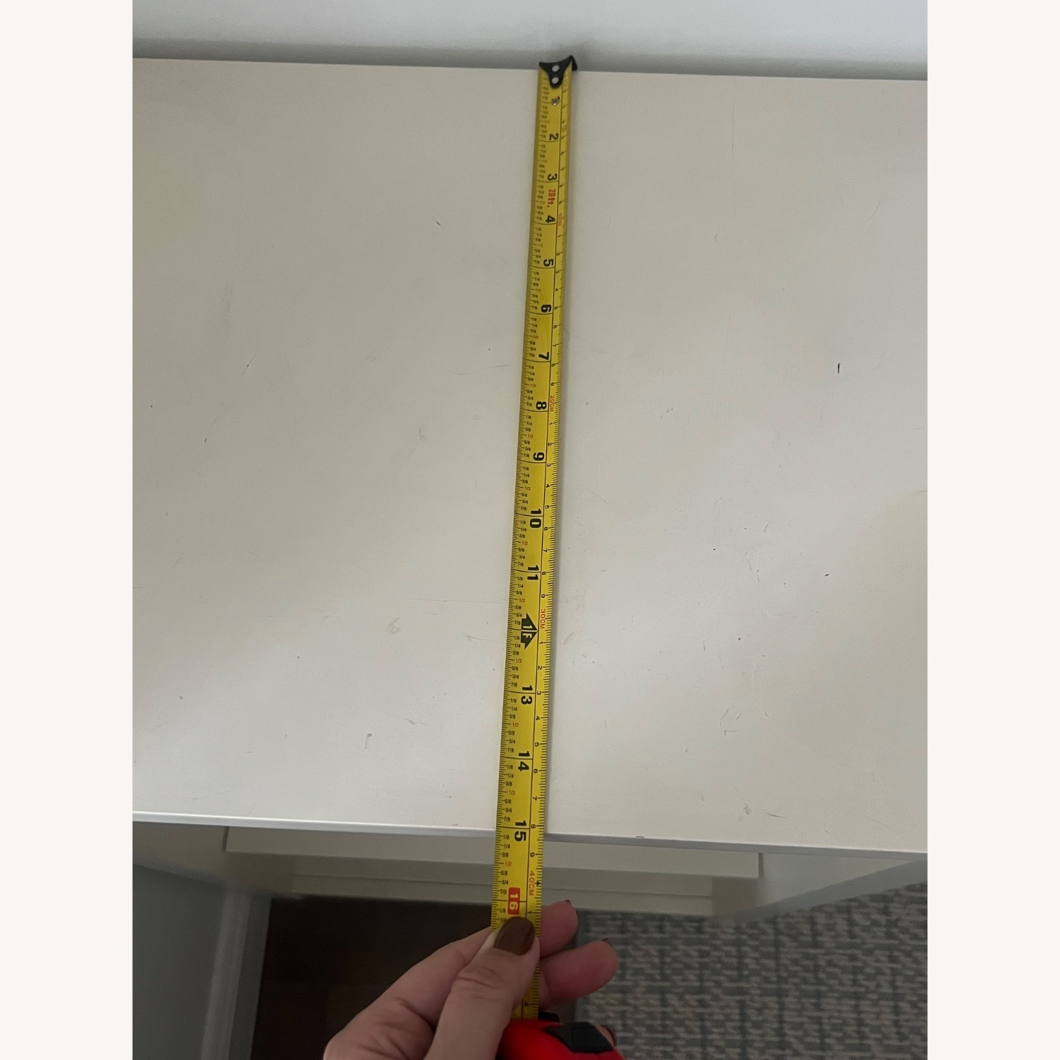 Pottery Barn Teen White Beaded 42" Tall Bookcase - image-4