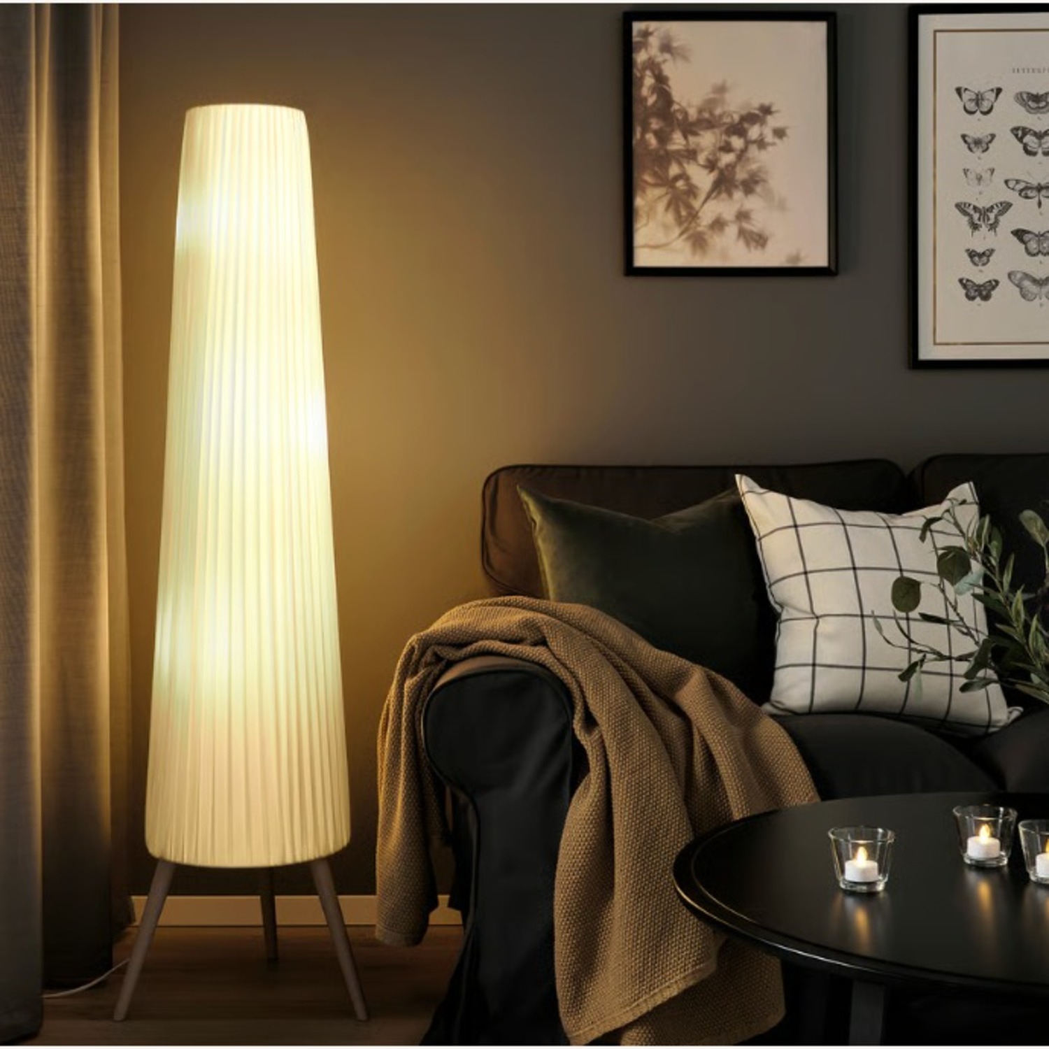 IKEA ÖKENSAND Floor Beech/Textile Shade  - image-2