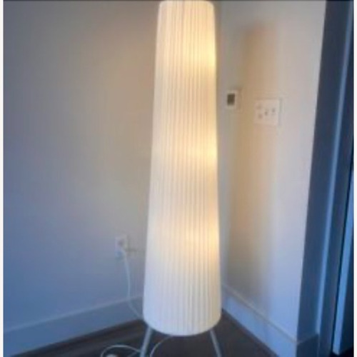 Used IKEA ÖKENSAND Floor Beech/Textile Shade for sale on AptDeco