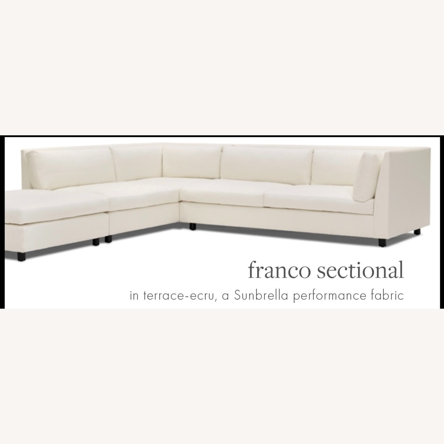 Mitchell Gold + Bob Williams Franco 3+ Piece Sectional - image-3