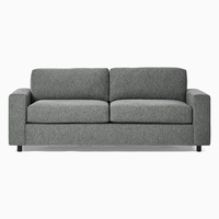 West Elm Urban Dark Gray Fabric 3+ Seater Sofa
