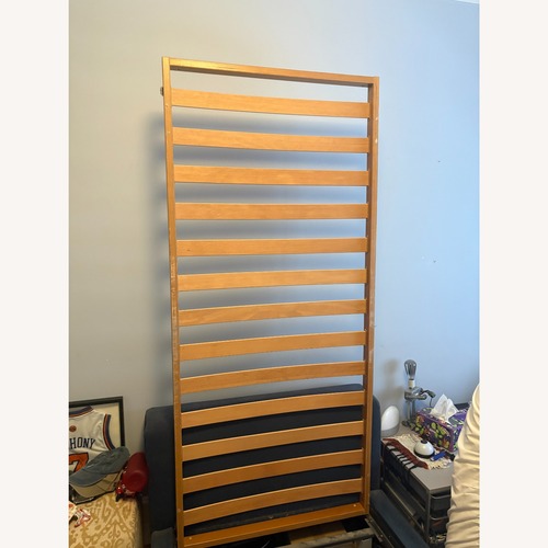Used Pair of Poliform Navy Twin Beds for sale on AptDeco