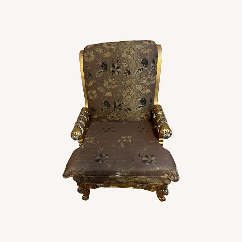 Used Good Wood Framed Chairs  for sale on AptDeco