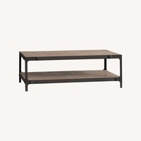 Pottery Barn Clint 52" Reclaimed Wood Coffee Table