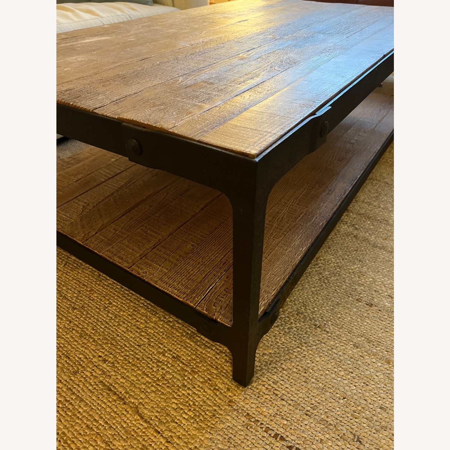 Pottery Barn Clint 52" Reclaimed Wood Coffee Table - image-13