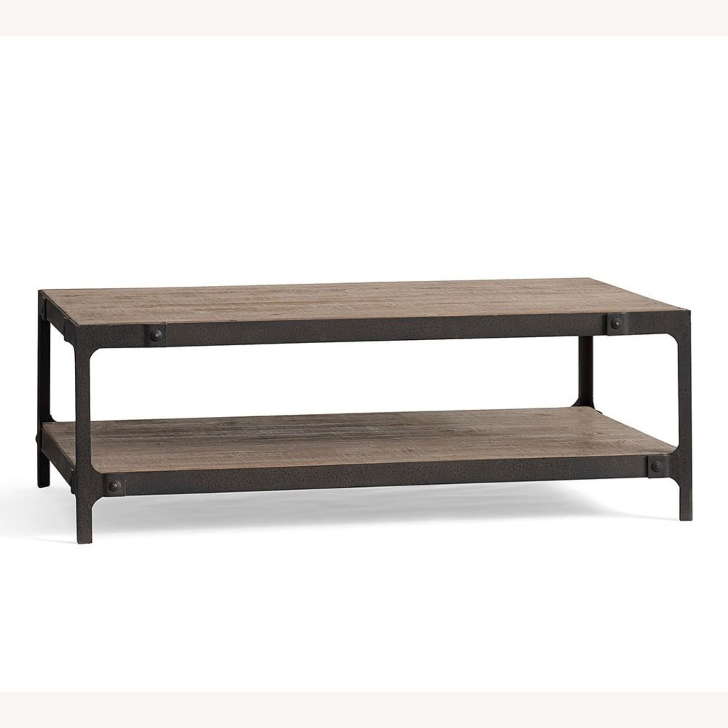 Pottery Barn Clint 52" Reclaimed Wood Coffee Table - image-0