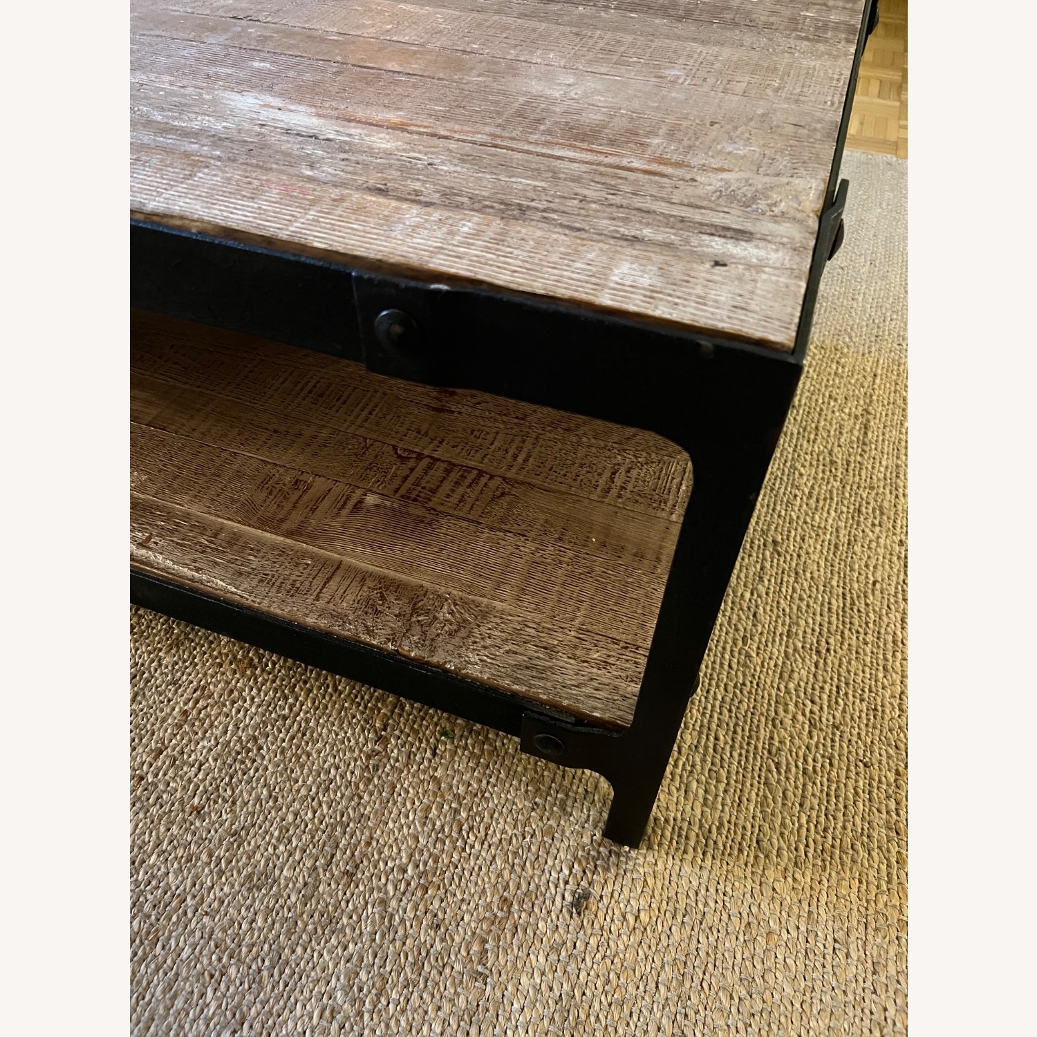 Pottery Barn Clint 52" Reclaimed Wood Coffee Table - image-15