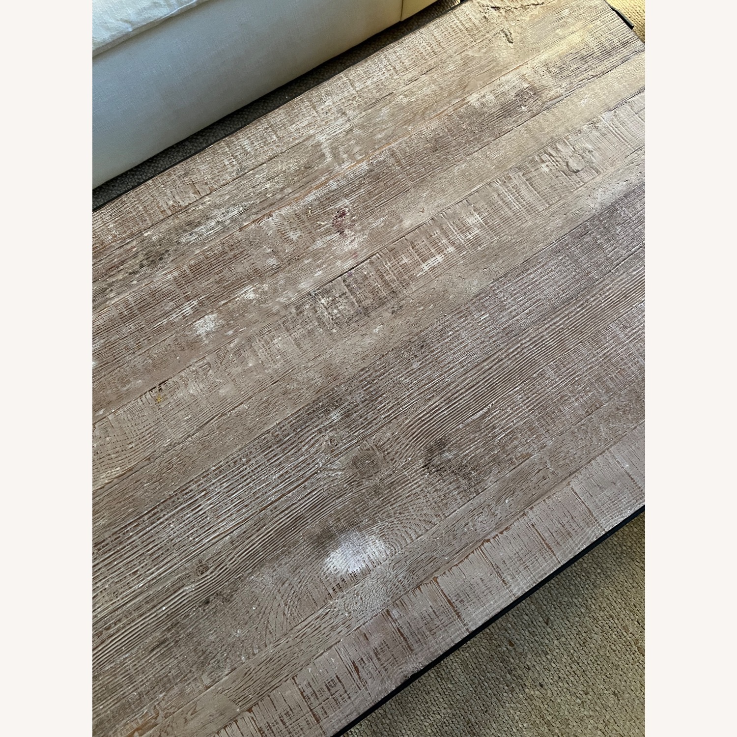 Pottery Barn Clint 52" Reclaimed Wood Coffee Table - image-9