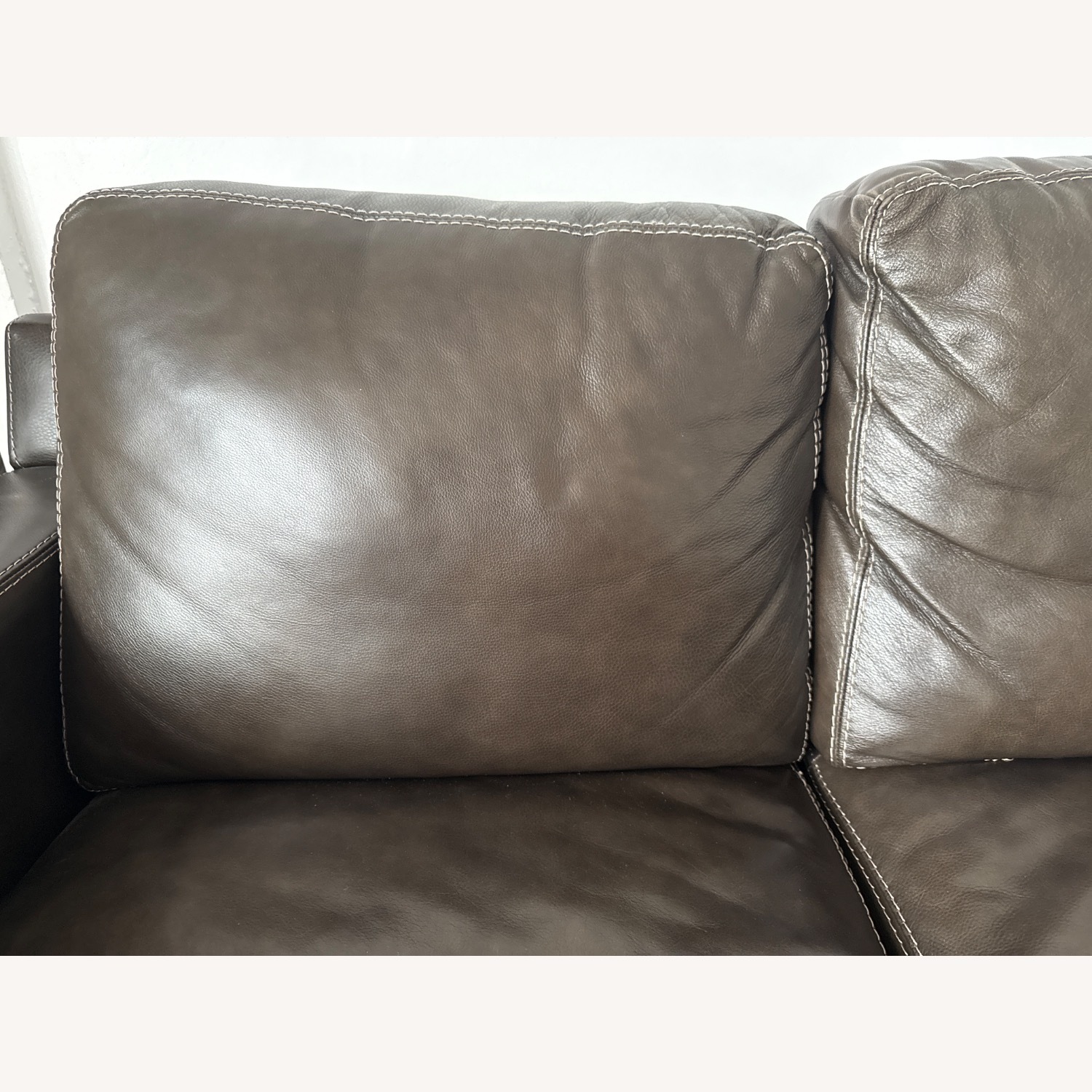 Raymour & Flanigan Anaheim Dark Brown 2 Piece Sectional - image-8