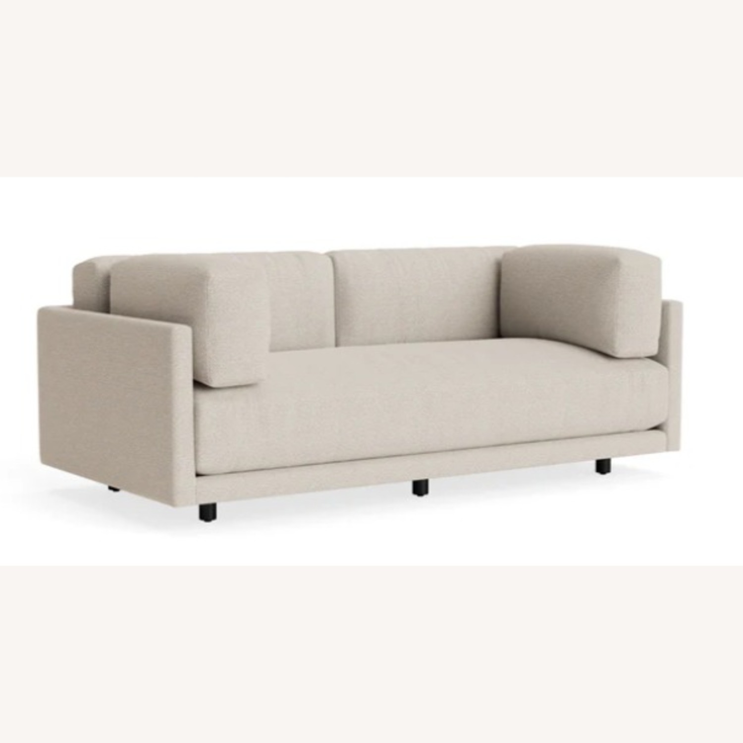 Blu Dot Sunday Sofa and Small Ottoman - image-6