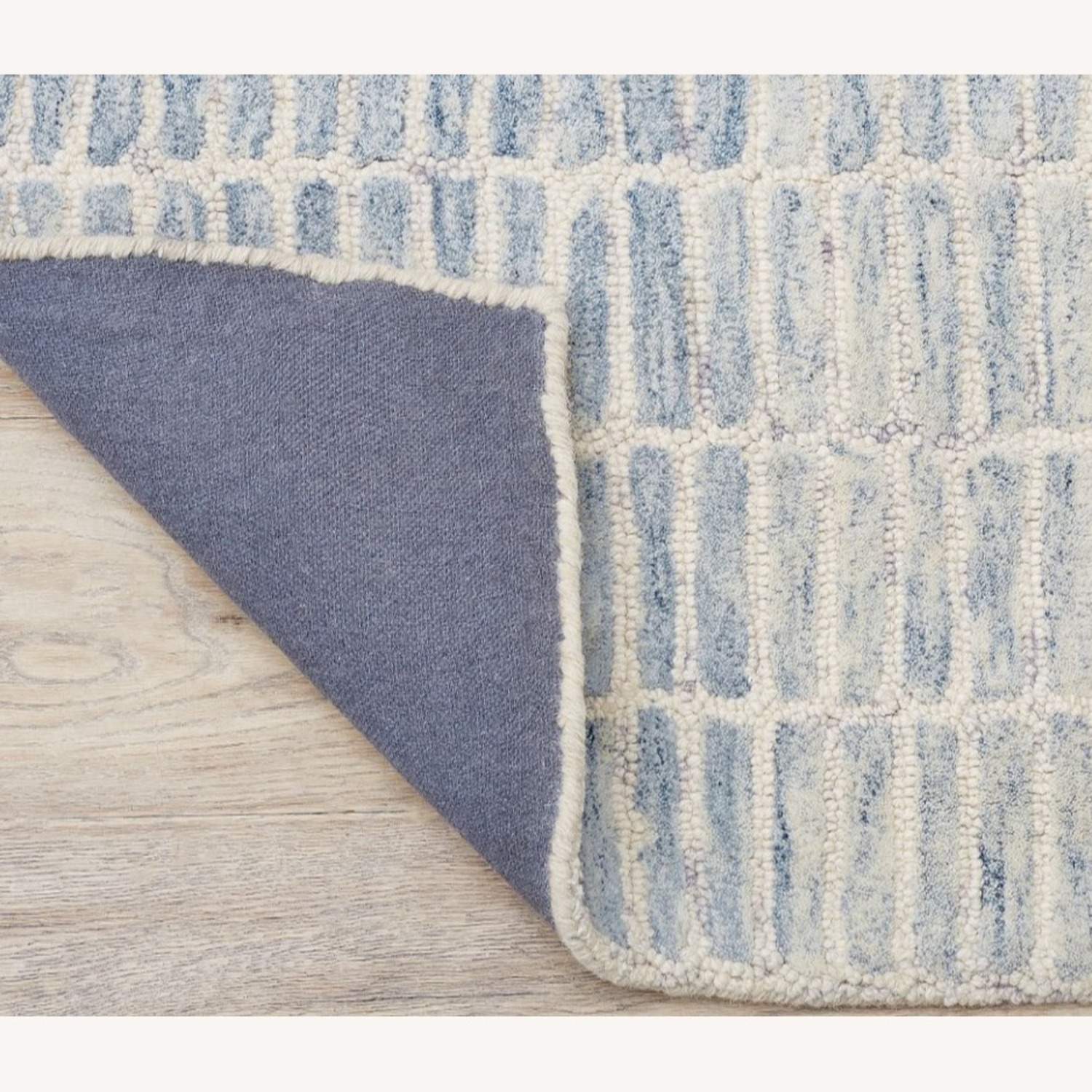 Capitola Hand Tufted Wool Rug, 6X9', Blue - image-3