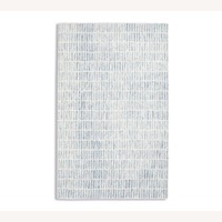 Capitola Hand Tufted Wool Rug, 6X9', Blue