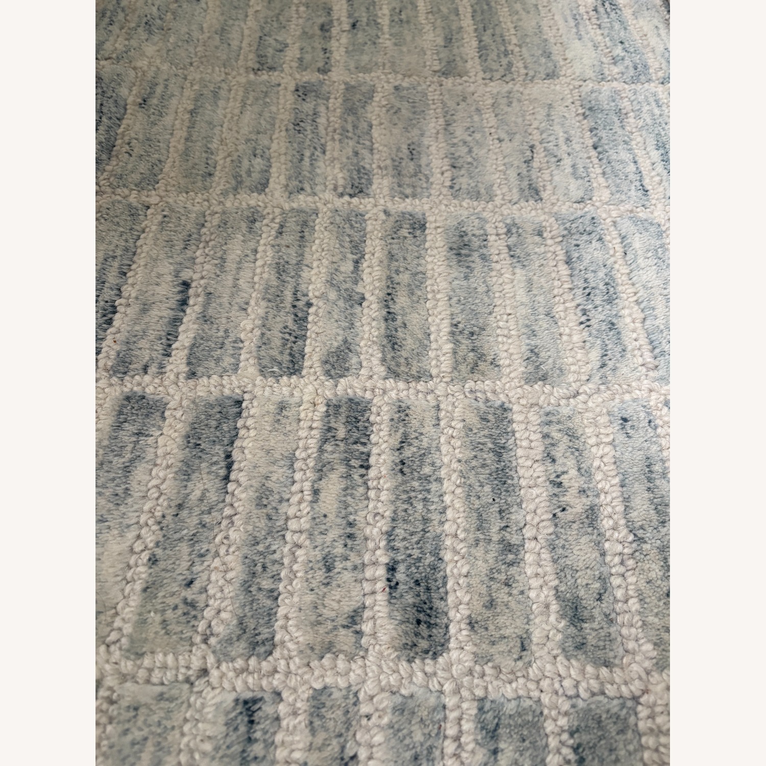 Capitola Hand Tufted Wool Rug, 6X9', Blue - image-1