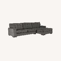 Ashley Furniture Coulee Dark Gray 2 Piece Sectional