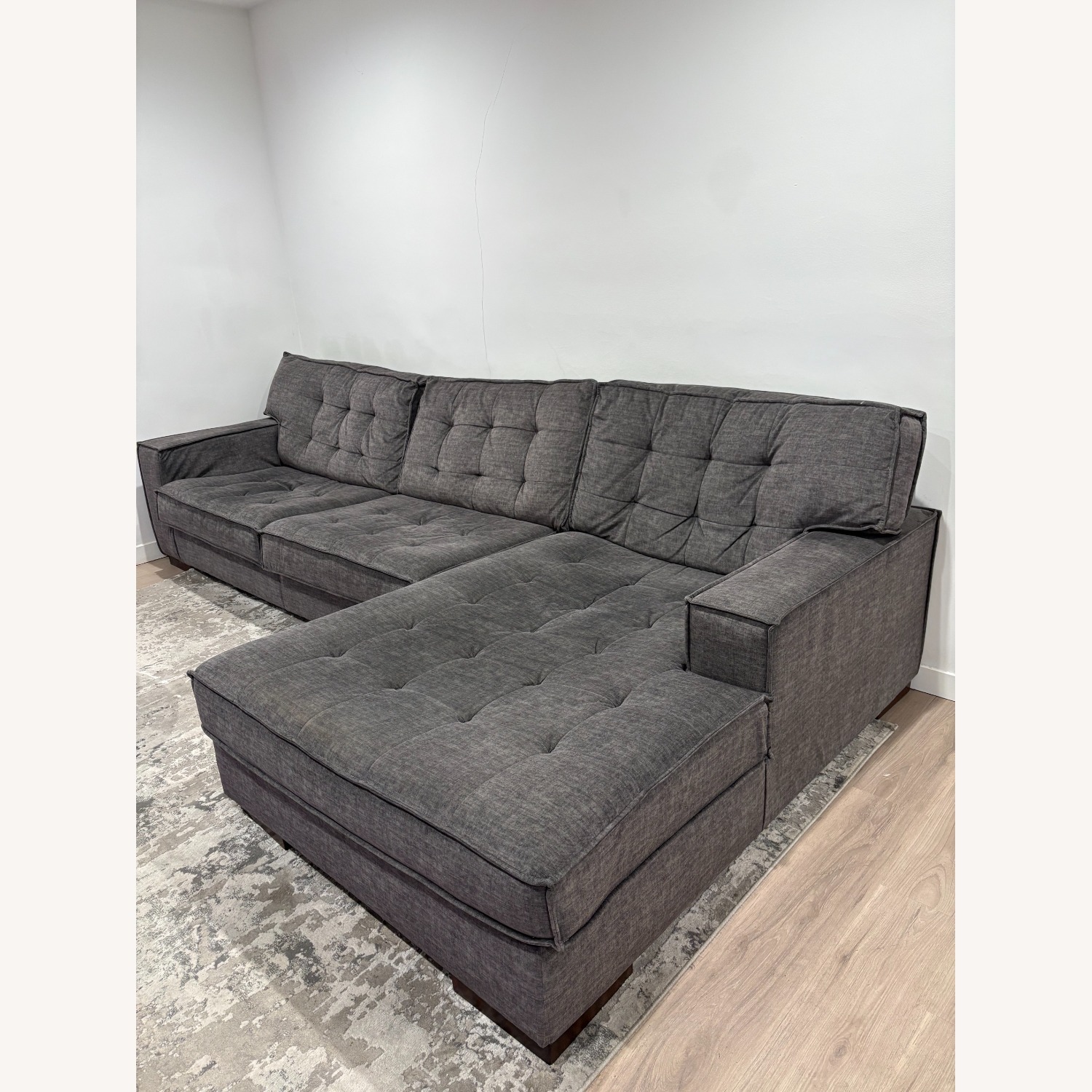 Ashley Furniture Coulee Dark Gray 2 Piece Sectional - image-4