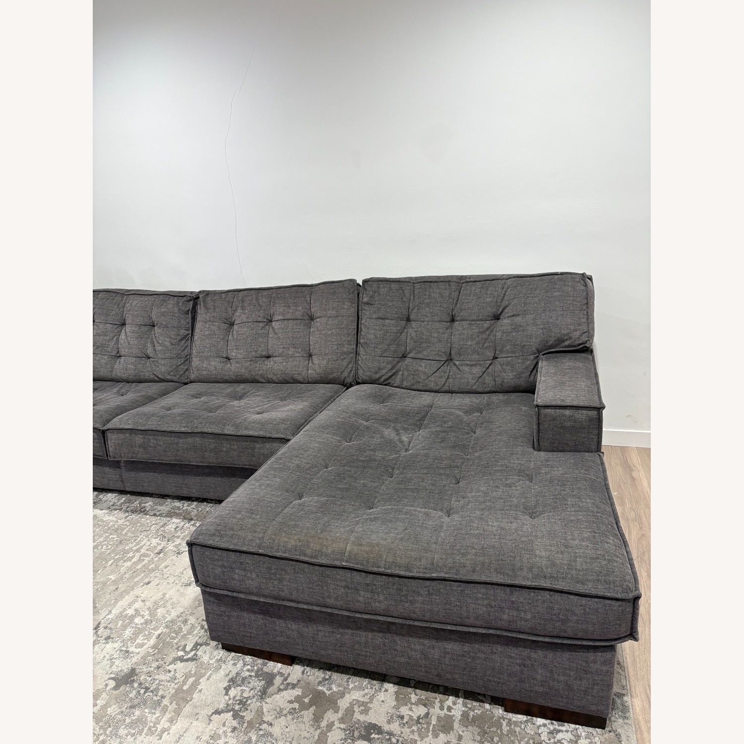 Ashley Furniture Coulee Dark Gray 2 Piece Sectional - image-5