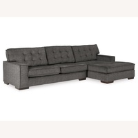 Ashley Furniture Coulee Dark Gray 2 Piece Sectional
