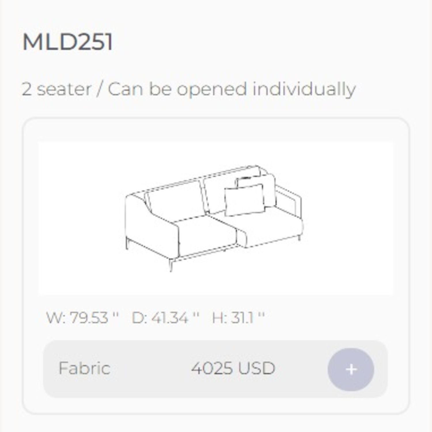 Milda Charcoal Sofa - image-2