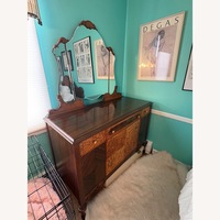 Vintage/Antique Dark Brown Wood Dresser