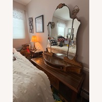 Vintage/Antique Dark Brown Wood Dresser