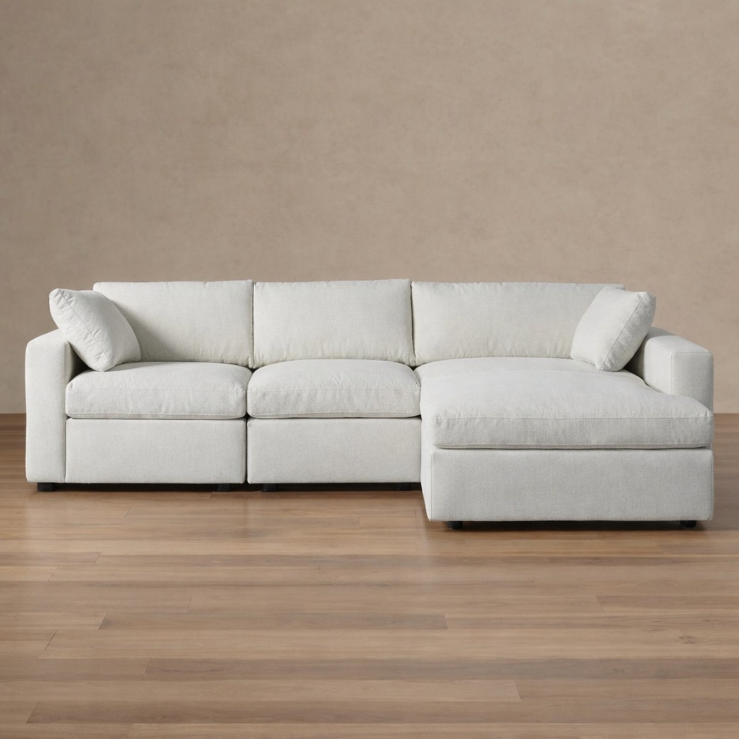 Arhaus White 3+ Piece Sectional - image-0
