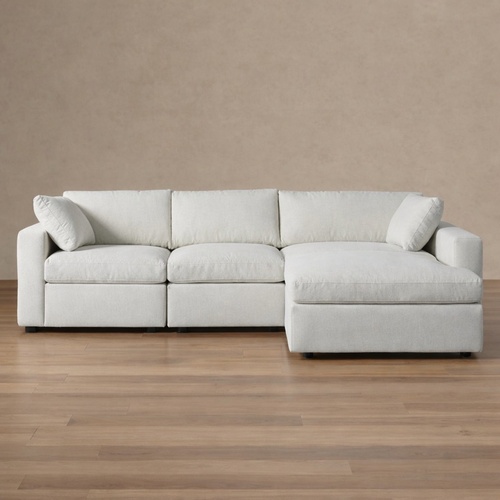 Used Arhaus White 3+ Piece Sectional for sale on AptDeco