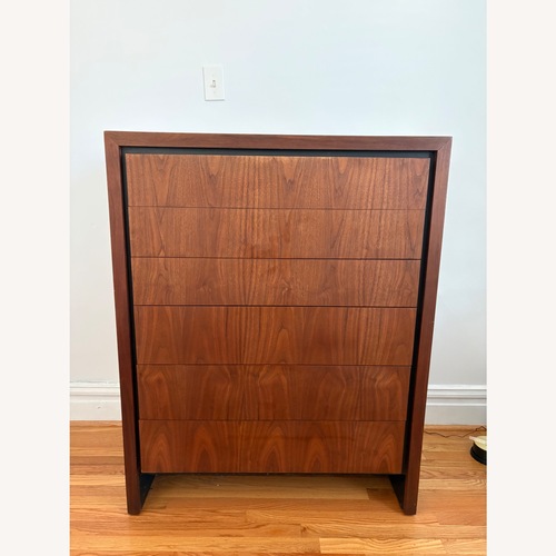 Used Vintage/Antique Dark Brown Wood Dresser for sale on AptDeco