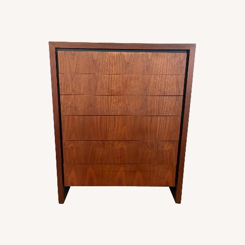 Used Vintage/Antique Dark Brown Wood Dresser for sale on AptDeco