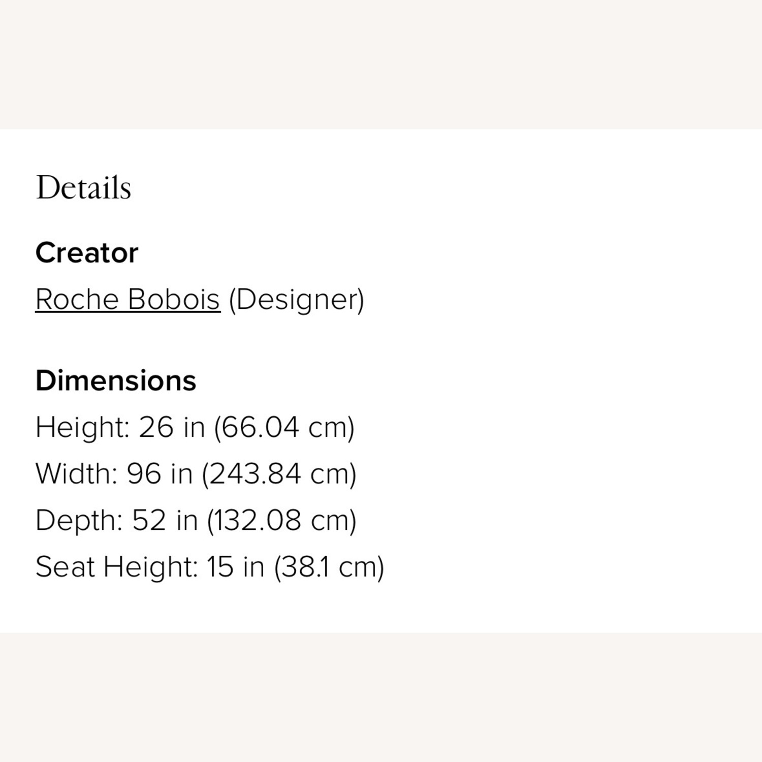 Roche Bobois Tangram Sofa Edge Left - image-5