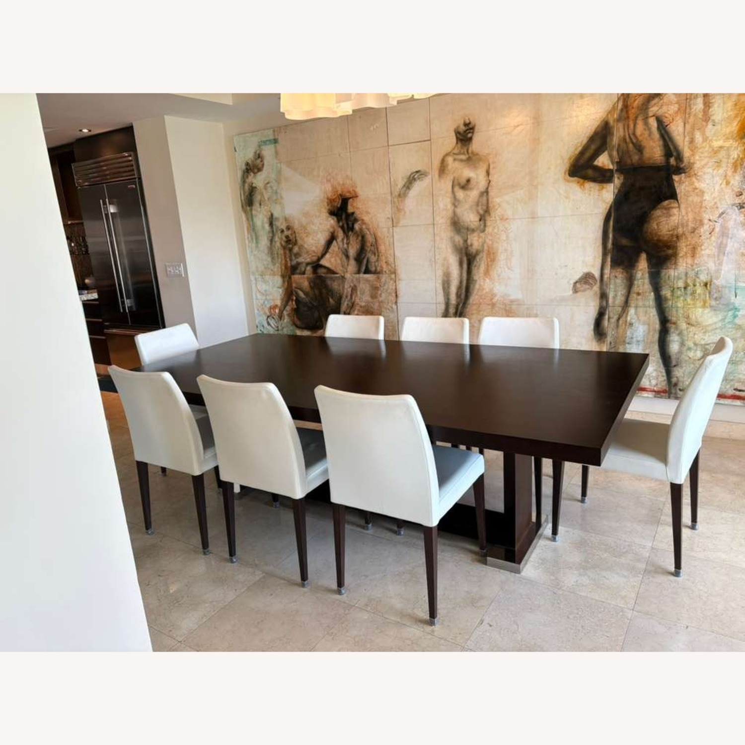 Poltrona Frau White Dining Chair - image-2