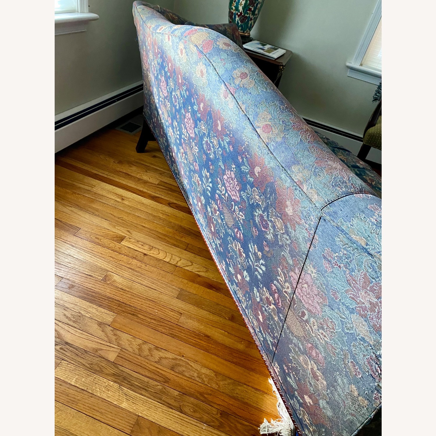 Vintage/Antique Blue 3+ Seater Sofa - image-2