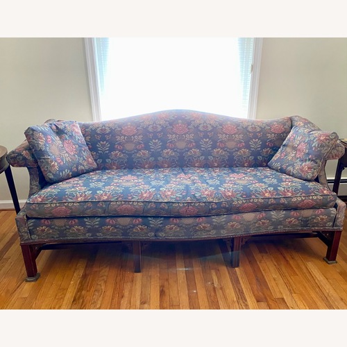 Used Vintage/Antique Blue 3+ Seater Sofa for sale on AptDeco