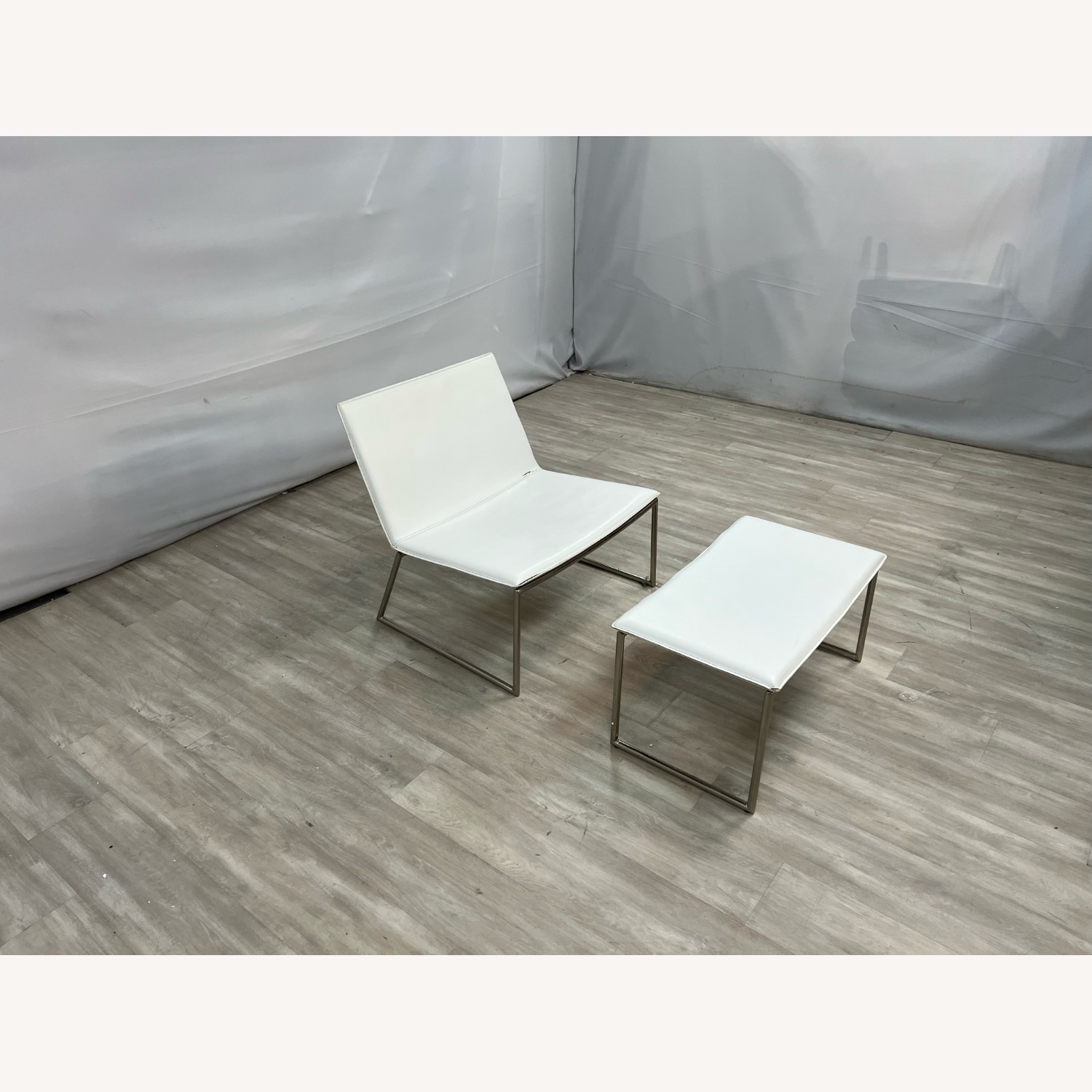 CB2 Triumph Lounge Chair & Ottoman - image-2