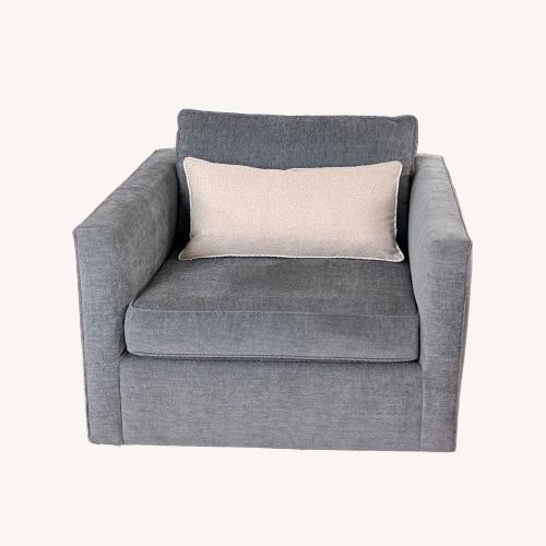 Used West Elm Harris Swivel Chairs (Set of 2) for sale on AptDeco
