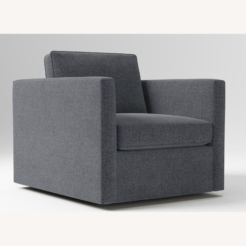 Used West Elm Harris Swivel Chairs (Set of 2) for sale on AptDeco