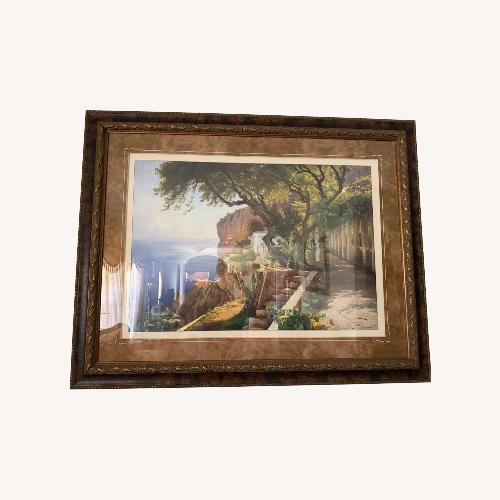 Used Vintage/Antique Dark Brown Wood Wall Art for sale on AptDeco
