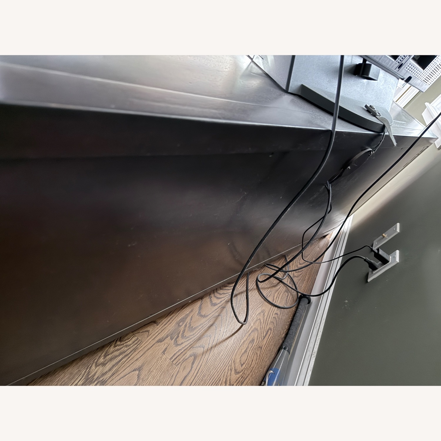 Pottery Barn Rhys Dark Brown Wood Media Storage - image-5