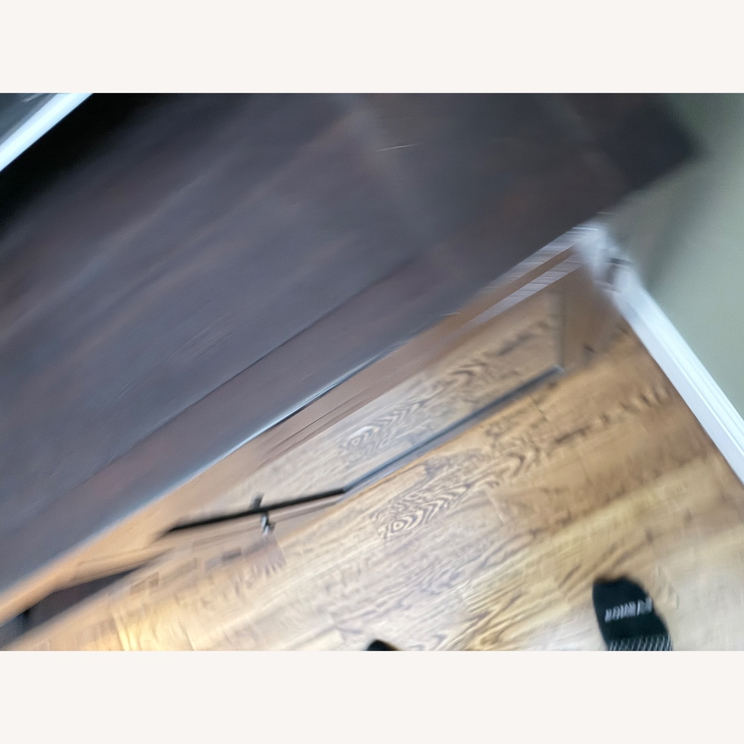 Pottery Barn Rhys Dark Brown Wood Media Storage - image-6