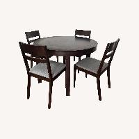 Raymour & Flanigan Kinsley Dark Brown Wood Dining Sets