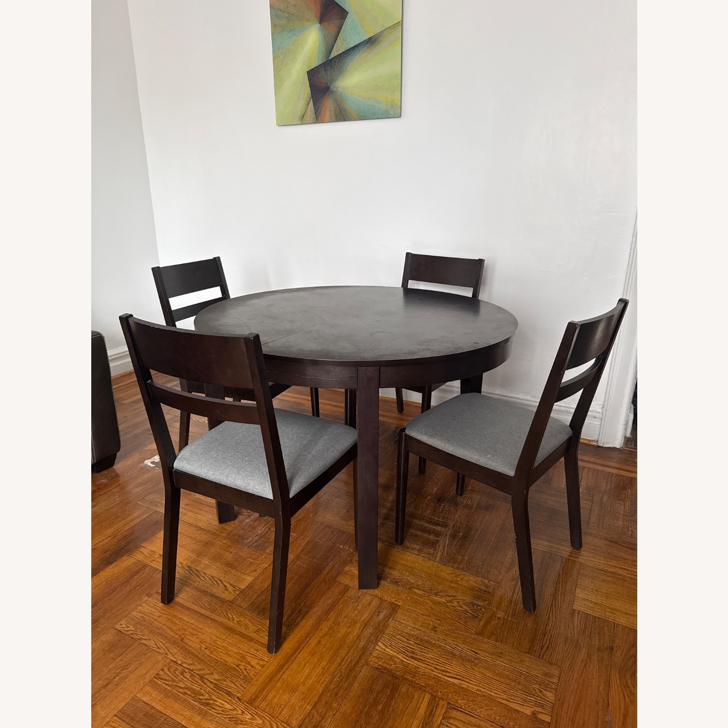 Raymour & Flanigan Kinsley Dark Brown Wood Dining Sets - image-0
