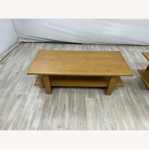 Used Burrow Index Coffee Table for sale on AptDeco
