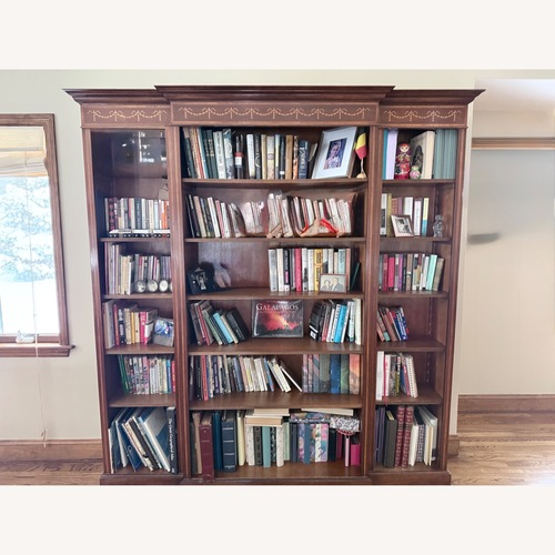Used Vintage/Antique Finds Dark Brown Bookcase for sale on AptDeco