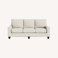 Bassett Light Gray True Custom® Large Track Arm Sofa
