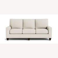 Bassett Light Gray True Custom® Large Track Arm Sofa